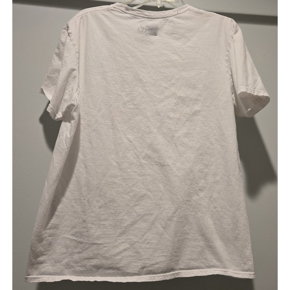 MTV Music Television Men's White Shirt Size Large‎ 2020 100% cotton - Picture 2 of 4
